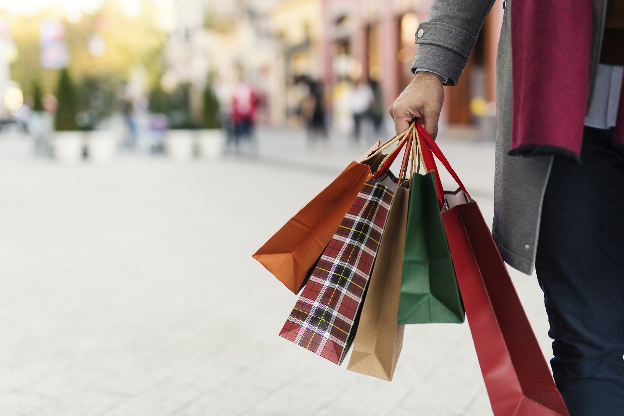 Man At The Shopping